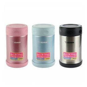Zojirushi SW-EAE50 Vakumlu Paslanmaz Çelik 0.5 lt Parlak Pembe Yemek Termosu Kabı