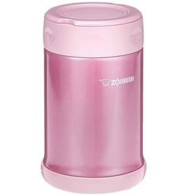 Zojirushi SW-EAE50 Vakumlu Paslanmaz Çelik 0.5 lt Parlak Pembe Yemek Termosu Kabı