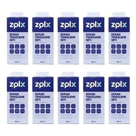 Zolx 250 ml 10 Adet Ekran Temizleme Seti