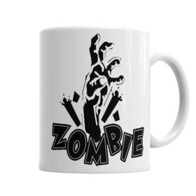 Zombie Baskılı Kupa Bardak