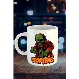 Zombie Baskılı Kupa Bardak