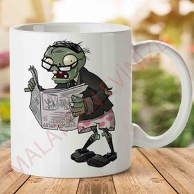 Zombie Transparent Baskılı Kupa Bardak