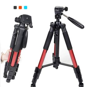 Zomei Q111 Kırmızı Profesyonel Alüminyum Tripod