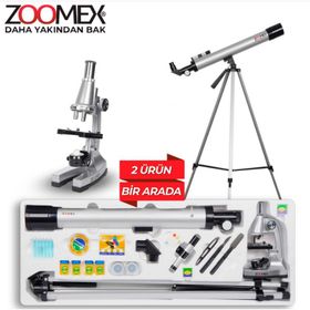 Zoomex TWMP-0406 Teleskop ve Mikroskop Seti