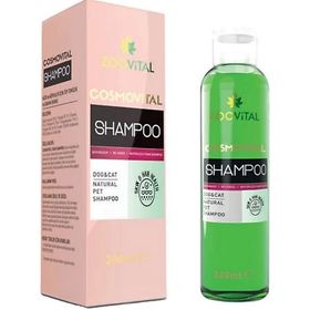 Zoovital Cosmovital 200 ml Kedi ve Köpekler İçin Naturel Şampuan