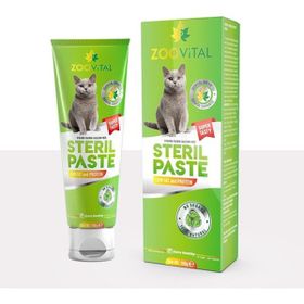 Zoovital Sterilised 100 gr Kısırlaştırılmış Kedi Malt Tüy Yumağı Önleyici Macun