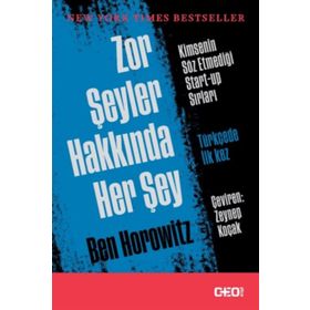 Zor Şeyler Hakkında Her Şey - Ben Horowitz