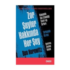 Zor Şeyler Hakkında Her Şey - Ben Horowitz