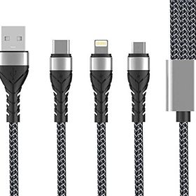 Zore 1.2 m Bax 3 in 1 Usb Kablo