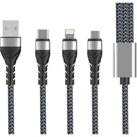 Zore 1.2 m Bax 3 in 1 Usb Kablo