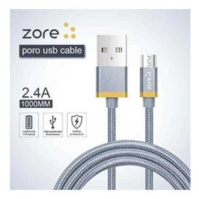 Zore 1 m Poro Micro USB Kablo