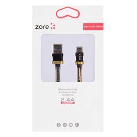 Zore 1 m Poro Type-C Usb Kablo