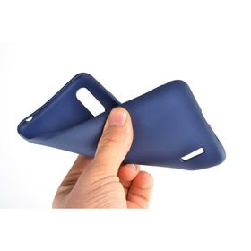 Zore 10349 Xiaomi Mi 9 Lite Premier Lacivert Silikon Cep Telefonu Kılıf