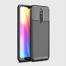 Zore 10424 Xiaomi Redmi 8 Negro Siyah Silikon Cep Telefonu Kılıf