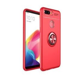 Zore 10539 Oppo AX7 Ravel Kırmızı Silikon Cep Telefonu Kılıf