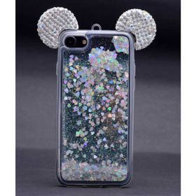 Zore 1060814 Apple Iphone 6 Micky Taşlı Sıvılı Silikon Kılıf