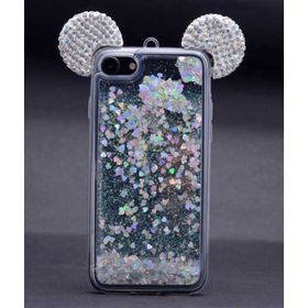 Zore 1060814 Apple Iphone 6 Micky Taşlı Sıvılı Silikon Kılıf