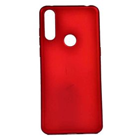 Zore 10914 Alcatel 3X 2019 Premier Kırmızı Silikon Cep Telefonu Kılıf