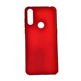 Zore 10914 Alcatel 3X 2019 Premier Kırmızı Silikon Cep Telefonu Kılıf