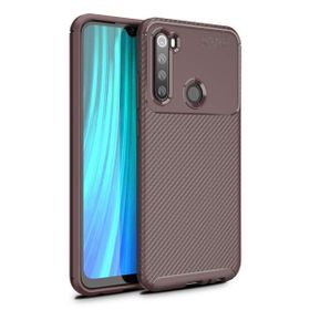 Zore 11028 Xiaomi Redmi Note 8T Negro Kahverengi Silikon Cep Telefonu Kılıf