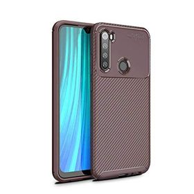 Zore 11028 Xiaomi Redmi Note 8T Negro Kahverengi Silikon Cep Telefonu Kılıf