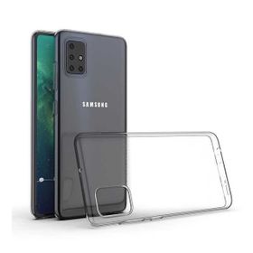 Zore 11132 Galaxy A51 Süper Renksiz Silikon Cep Telefonu Kılıf