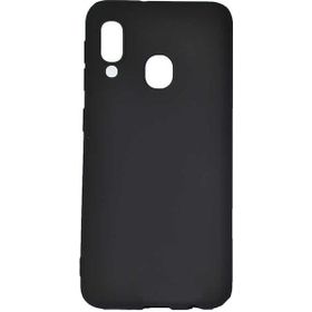 Zore 11415 Galaxy A20E Premier Siyah Silikon Cep Telefonu Kılıf