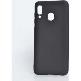 Zore 11415 Galaxy A20E Premier Siyah Silikon Cep Telefonu Kılıf