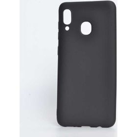 Zore 11415 Galaxy A20E Premier Siyah Silikon Cep Telefonu Kılıf