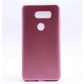 Zore 1668 LG V30 Premier Rose Gold Silikon Cep Telefonu Kılıf