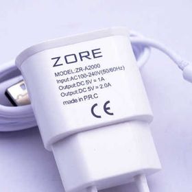 Zore 2000 mAh 2 in 1 Micro Ev Şarj Seti