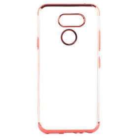 Zore 5F15-11050 Lg K40s Dört Köşeli Lazer Silikon Cep Telefonu Kılıf