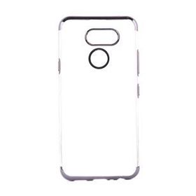 Zore 5F15-11050 Lg K40s Dört Köşeli Lazer Silikon Cep Telefonu Kılıf