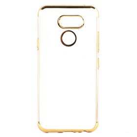 Zore 5F15-11050 Lg K40s Dört Köşeli Lazer Silikon Cep Telefonu Kılıf