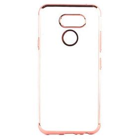Zore 5F15-11050 Lg K40s Dört Köşeli Lazer Silikon Cep Telefonu Kılıf