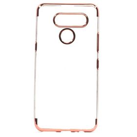 Zore 5F15-11215 Lg K50s Dört Köşeli Lazer Silikon Cep Telefonu Kılıf