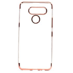 Zore 5F15-11215 Lg K50s Dört Köşeli Lazer Silikon Cep Telefonu Kılıf