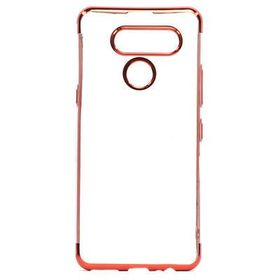Zore 5F15-11215 Lg K50s Dört Köşeli Lazer Silikon Cep Telefonu Kılıf