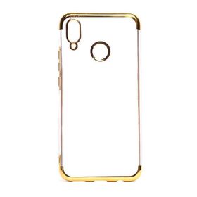 Zore 5F15-11554 Huawei P Smart Plus Dört Köşeli Lazer Silikon Cep Telefonu Kılıf