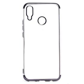 Zore 5F15-11554 Huawei P Smart Plus Dört Köşeli Lazer Silikon Cep Telefonu Kılıf