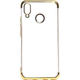 Zore 5F15-11554 Huawei P Smart Plus Dört Köşeli Lazer Silikon Cep Telefonu Kılıf