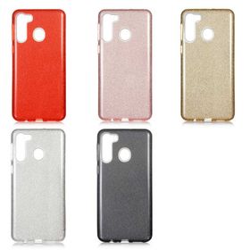 Zore 5F15-13236 Galaxy A21 Shining Silikon Cep Telefonu Kılıf