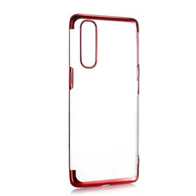 Zore 5F15-13544 Oppo Reno 3 Pro Dört Köşeli Lazer Silikon Cep Telefonu Kılıf