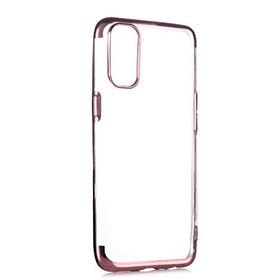 Zore 5F15-13544 Oppo Reno 3 Pro Dört Köşeli Lazer Silikon Cep Telefonu Kılıf