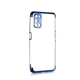 Zore 5F15-13716 Oppo A52 Dört Köşeli Lazer Silikon Cep Telefonu Kılıf