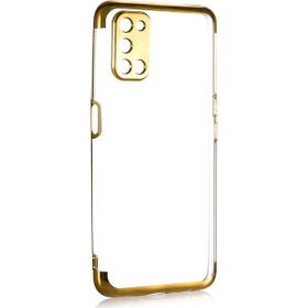 Zore 5F15-13716 Oppo A52 Dört Köşeli Lazer Silikon Cep Telefonu Kılıf