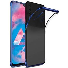 Zore 5F15-9943 Galaxy A20s Dört Köşeli Lazer Silikon Cep Telefonu Kılıf