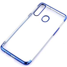 Zore 5F15-9943 Galaxy A20s Dört Köşeli Lazer Silikon Cep Telefonu Kılıf