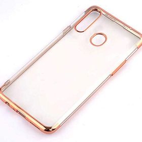 Zore 5F15-9943 Galaxy A20s Dört Köşeli Lazer Silikon Cep Telefonu Kılıf