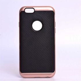 Zore 7811 Apple Iphone 6 Karbon Mono Rose Gold Silikon Cep Telefonu Kılıf